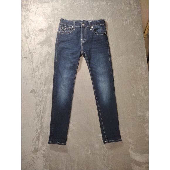 True Religion Rocco Relaxed Skinny Jeans Flap Pocket 32x32 - Picture 1 of 12